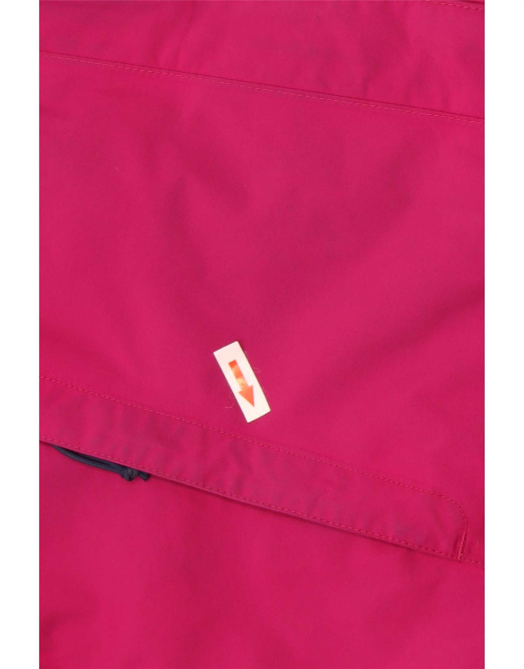 The North Face Chaqueta cortavientos con capucha para mujer UK 40 Poliéster rosa medio