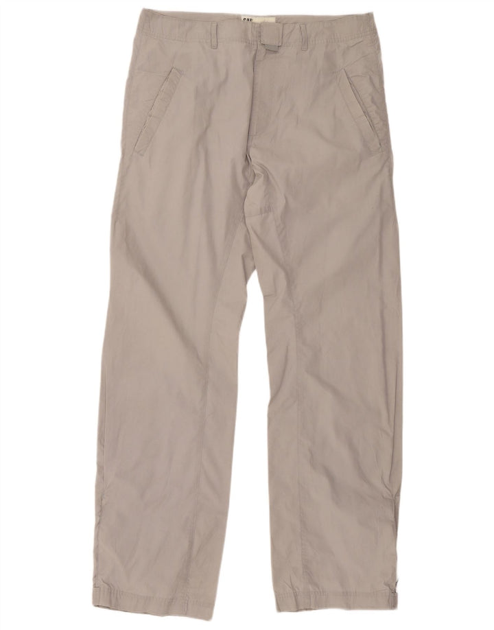 Pantalón chino recto para hombre CAT W32 L34 Poliéster gris