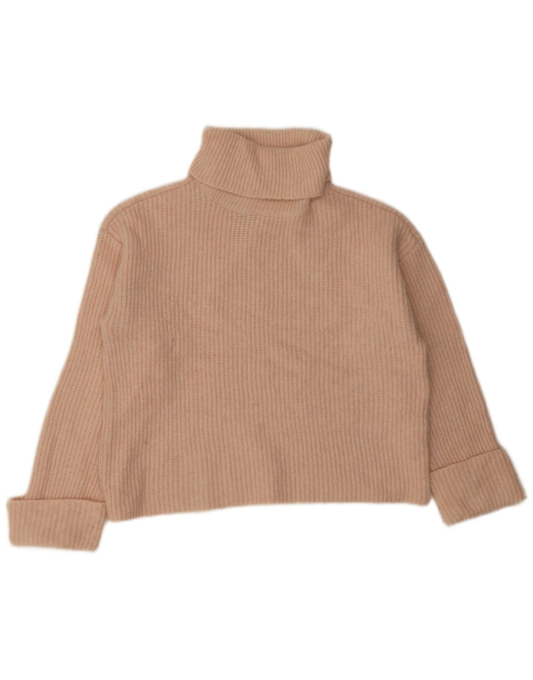 Marks & Spencer - Jersey con cuello vuelto para mujer, talla 40, color naranja mediano