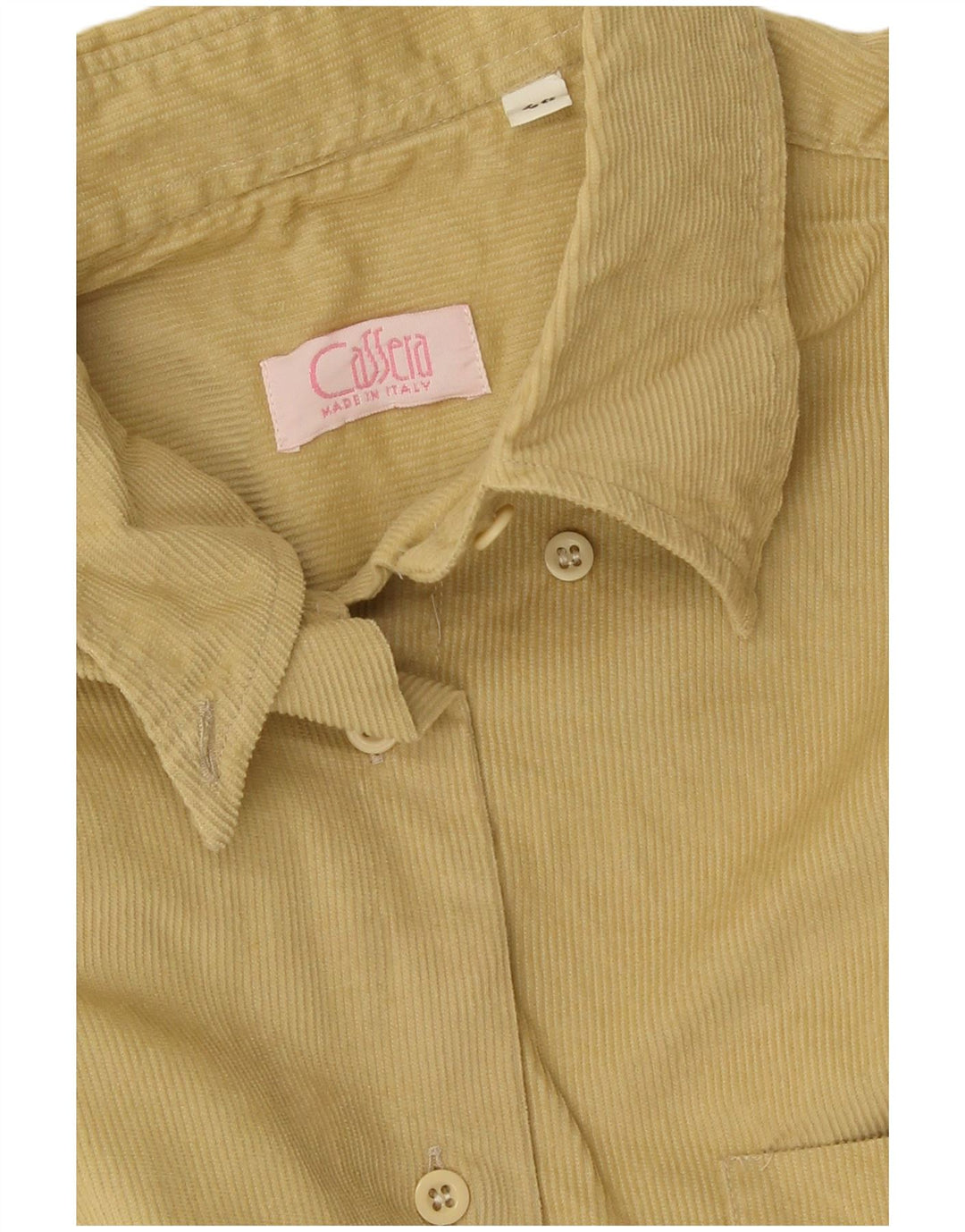 Cassera Camisa de pana para mujer IT 46 Large Beige