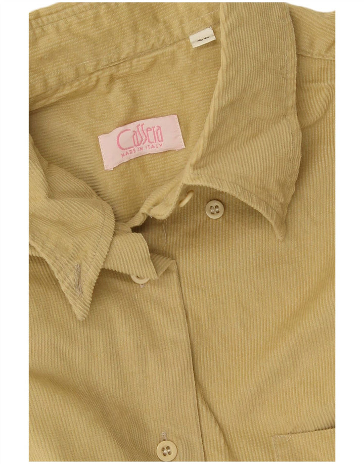 Cassera Camisa de pana para mujer IT 46 Large Beige