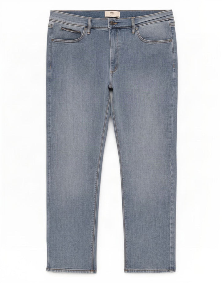 Marks & Spencer Jeans ajustados para hombre W38 L29 Algodón azul