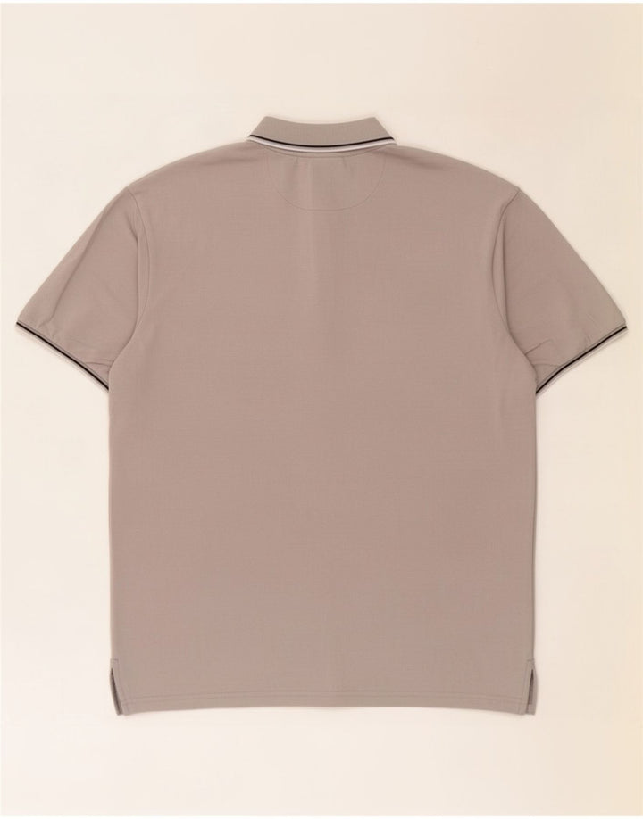 Champion Polo Hombre 3XL Gris Rayas
