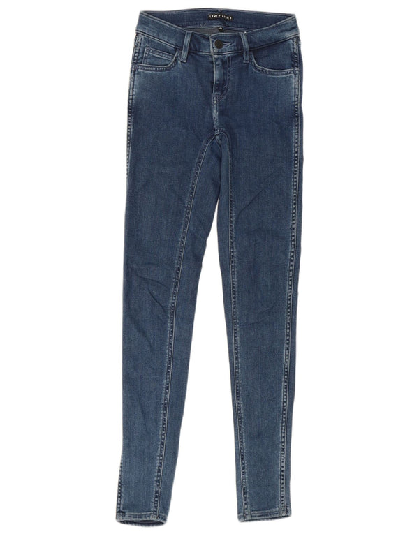 Vaqueros pitillo Levi's Line 8 para mujer W23 L30 Algodón azul