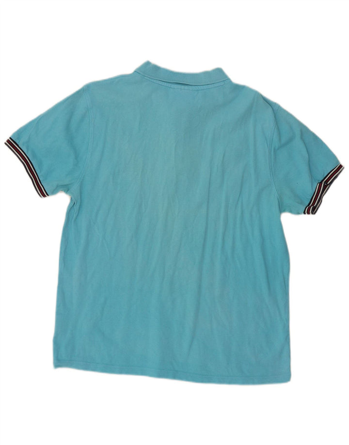 Fila Polo Hombre XL Algodón Azul