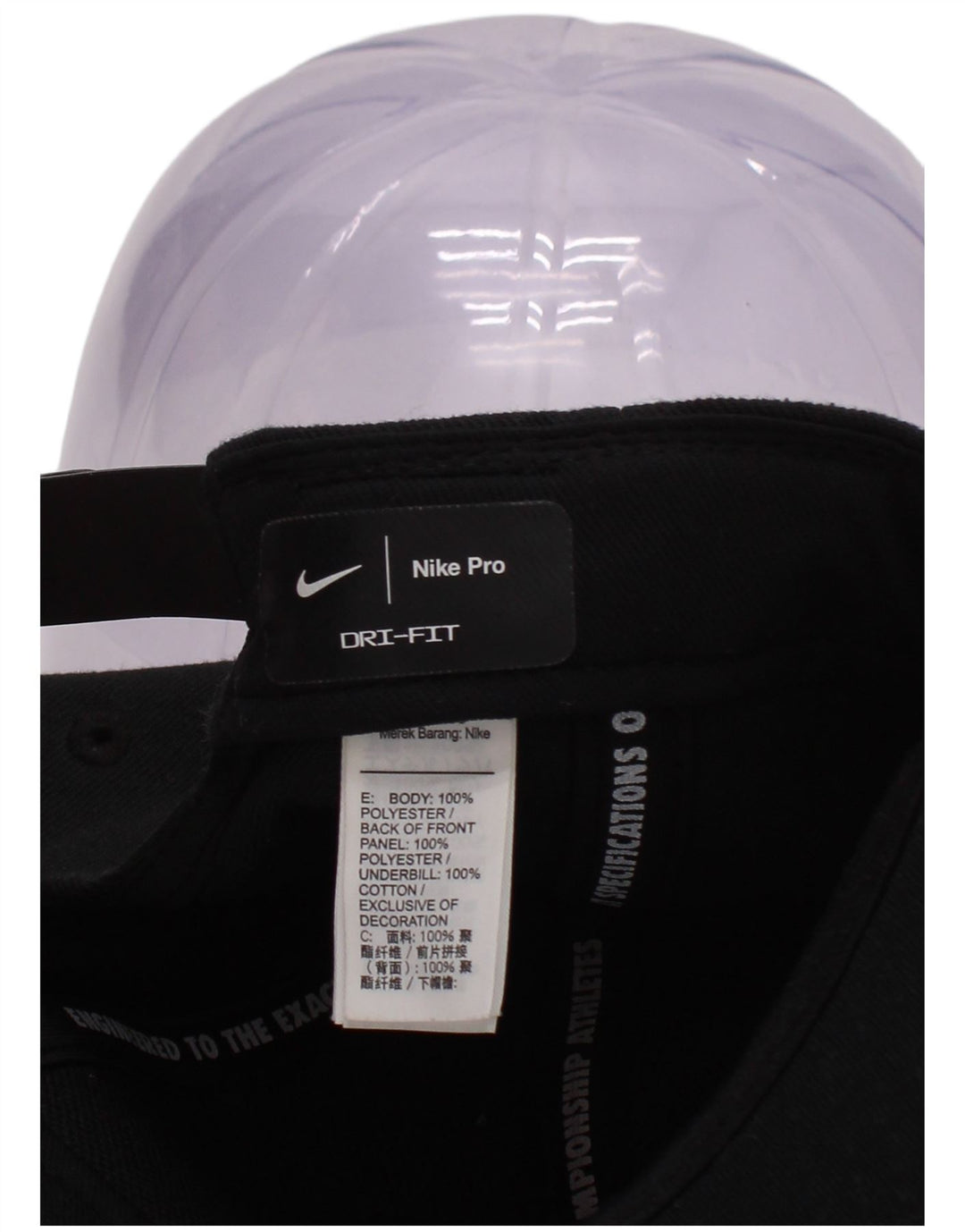 Nike Gorra de béisbol Dri Fit Graphic para hombre Talla única Negro Poliéster Deportes