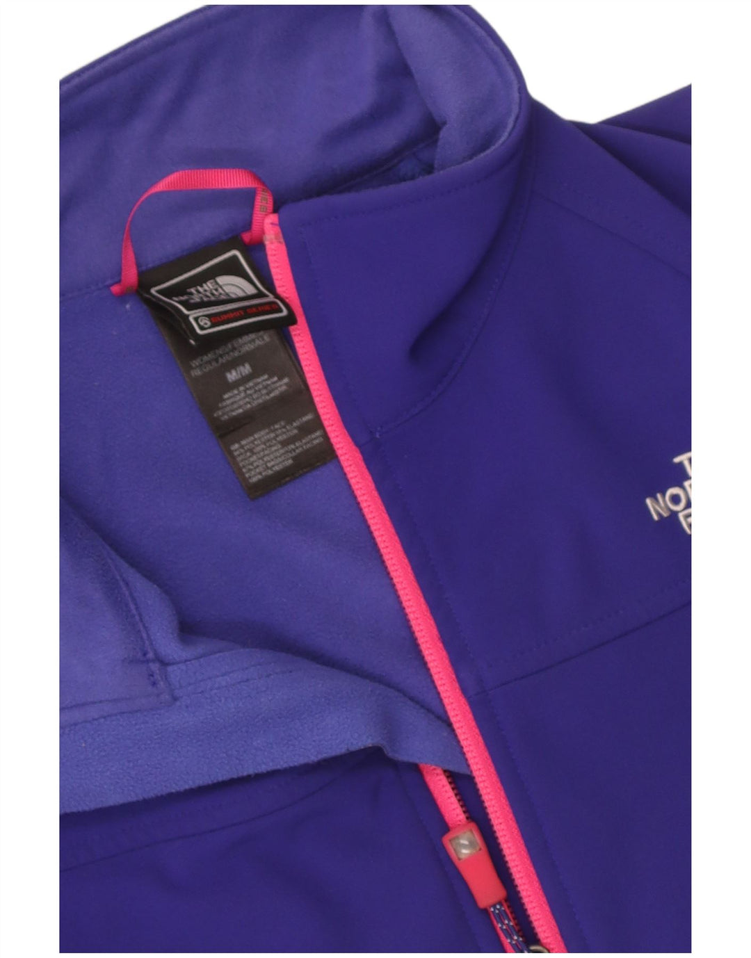The North Face Chaqueta cortavientos para mujer UK 44 Mediana Azul marino Poliéster
