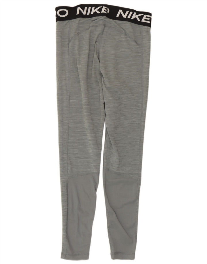 Nike Leggings Dri Fit Graphic para mujer, talla 40, color gris medio