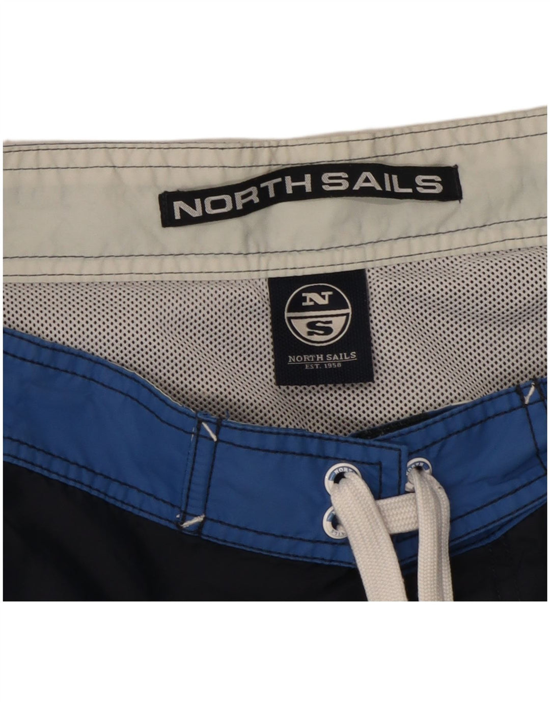 North Sails Hombre Bañador Bañador Gráfico Medium Azul Marino Colorblock