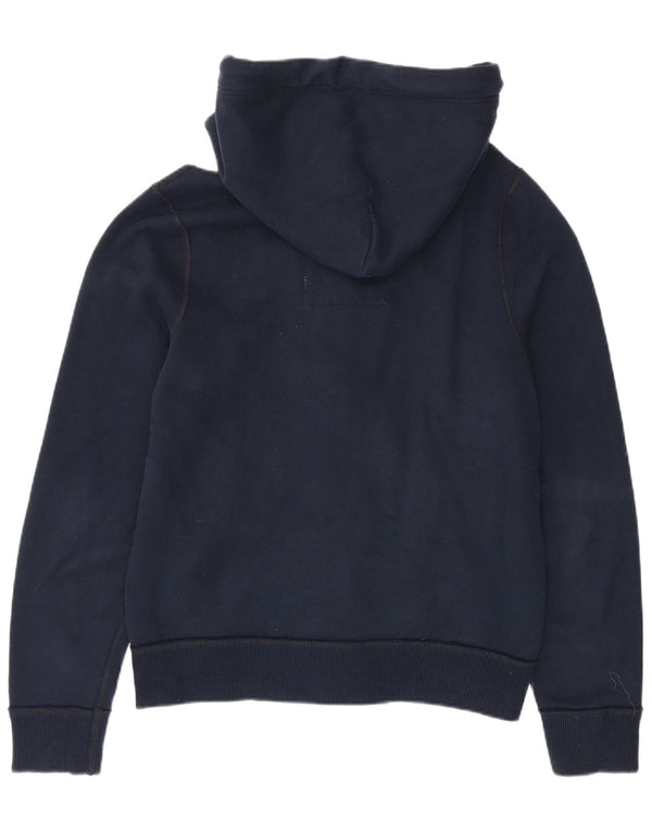 Abercrombie & Fitch Chaqueta superior de chándal con capucha y gráfico para hombre XL Azul marino