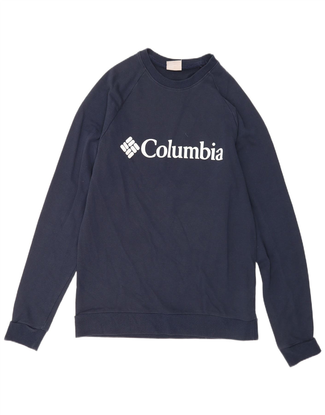 Columbia Sudadera Gráfica para Hombre Jersey Grande Algodón Azul Marino