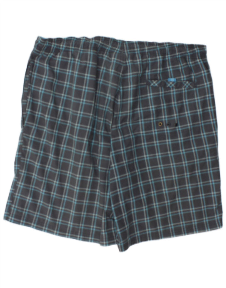 Bañador Adidas Hombre XL Gris Cuadros Poliéster