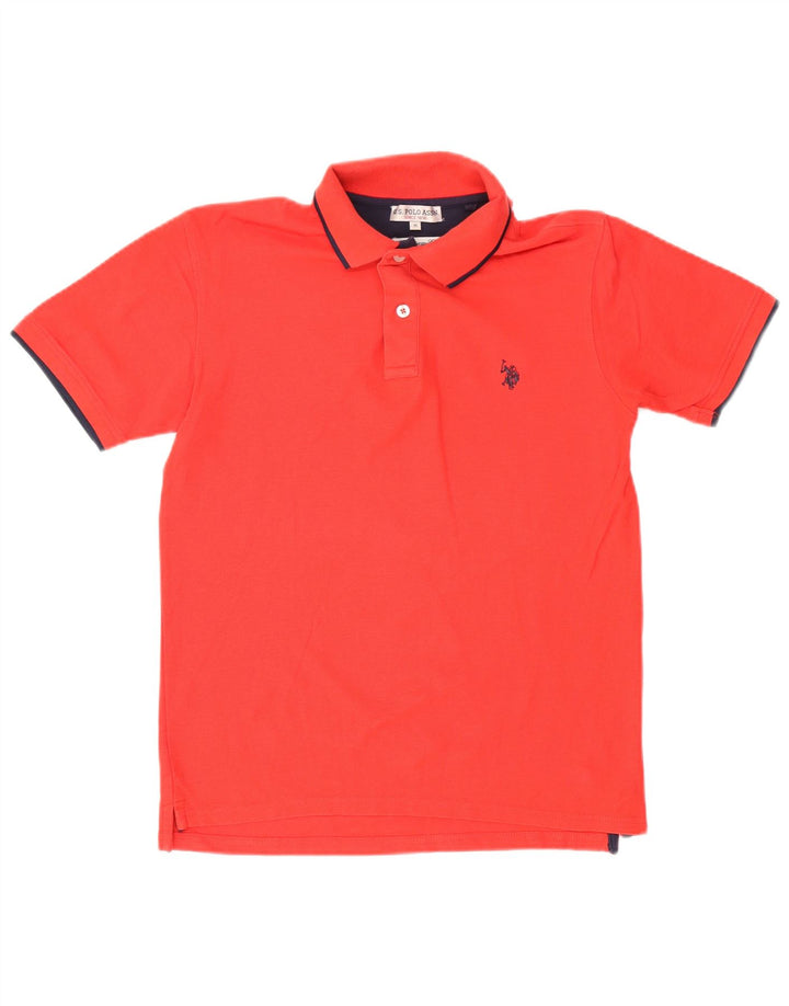 Asociación de Polo de EE. UU. Polo Hombre Rojo Mediano