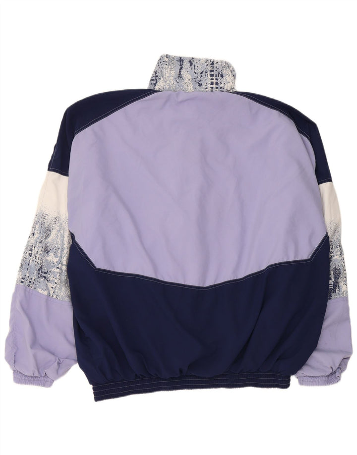 Erbacher Hombre Chándal Top Chaqueta XL Azul Marino Colorblock