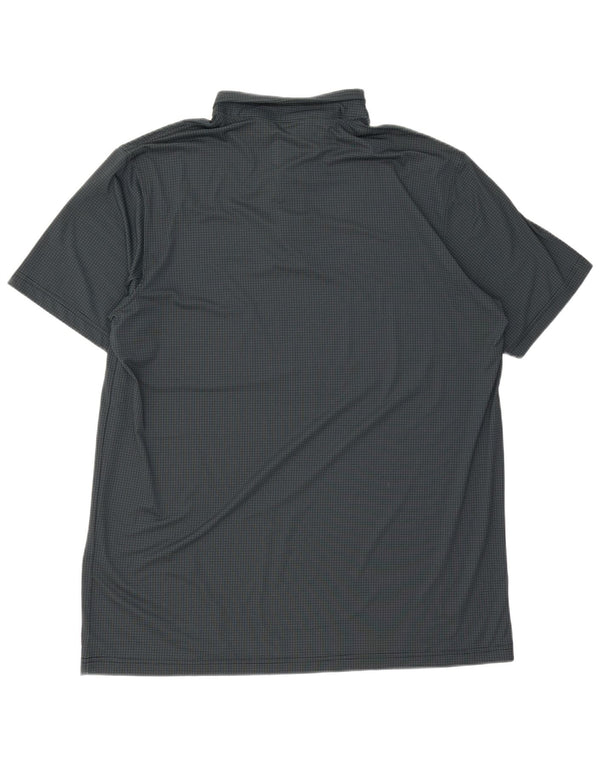 Nike Polo Dri Fit para hombre 4XL Poliéster verde manchado