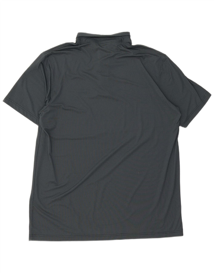 Nike Polo Dri Fit para hombre 4XL Poliéster verde manchado
