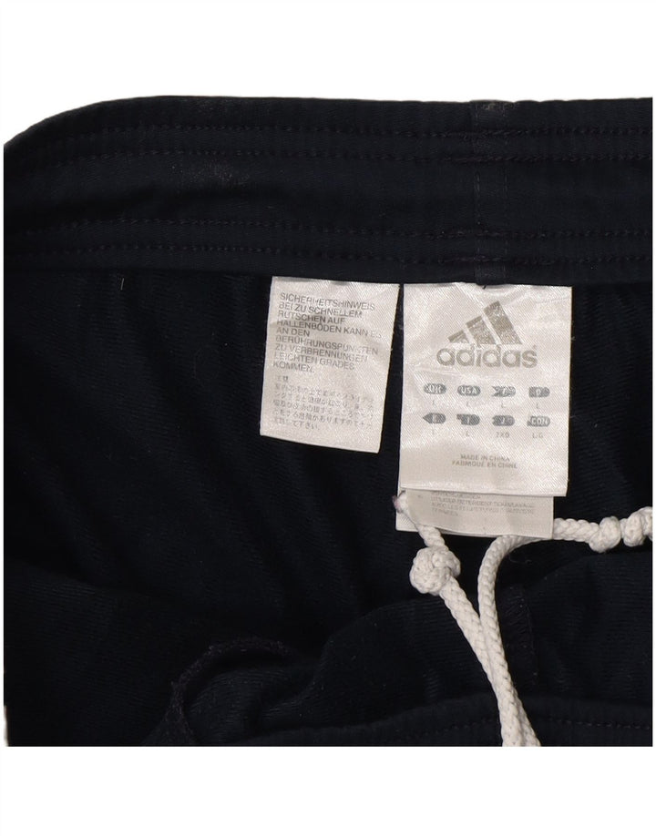 Pantalón De Chándal Adidas Hombre Grande Azul Marino Poliéster
