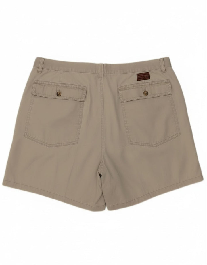 Rifle Mens Pegged Chino Shorts W36 Grande Beige