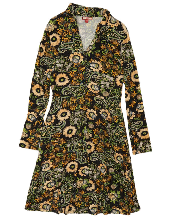 Joe Browns Vestido acampanado de manga larga para mujer UK 40 Small Multicolor
