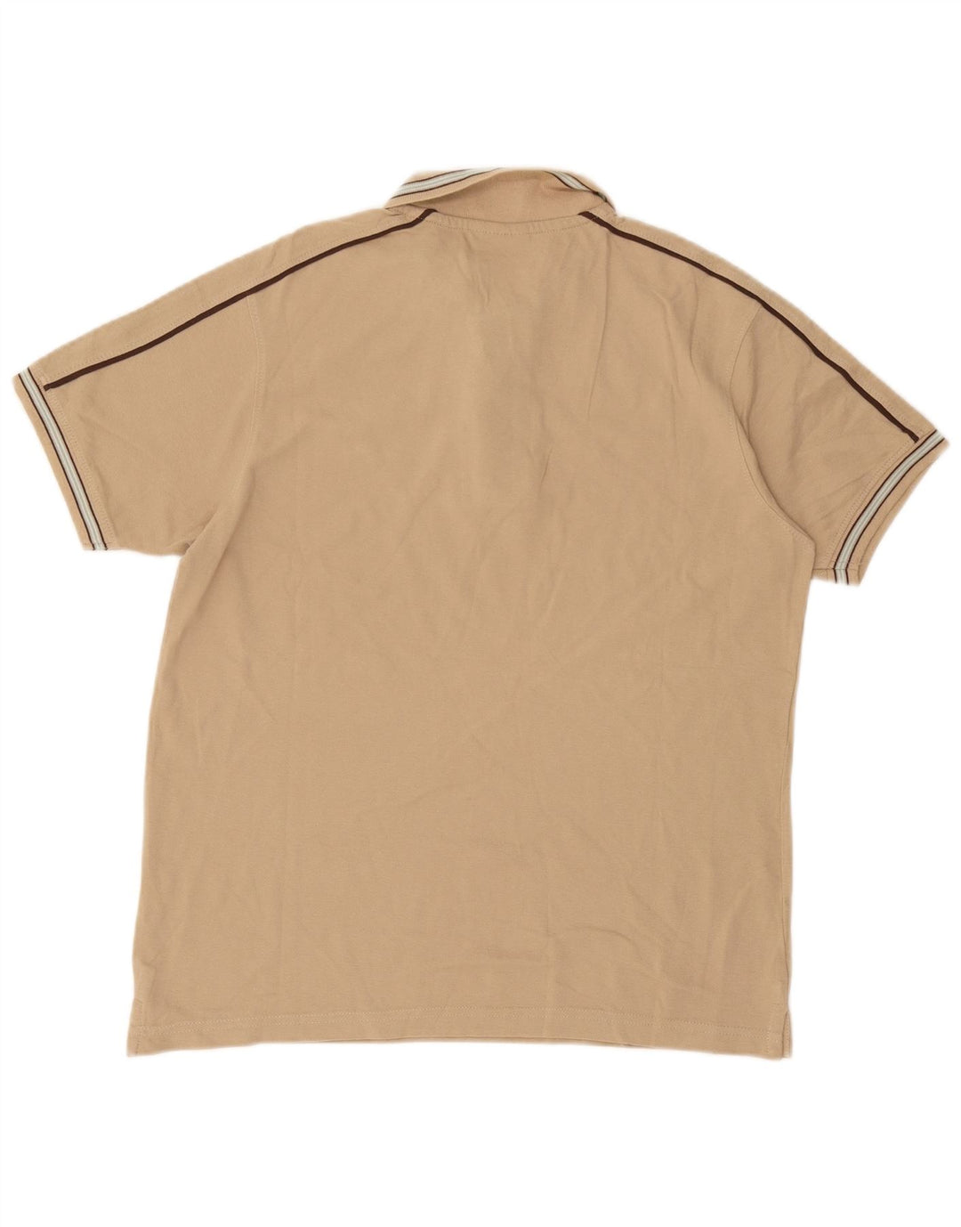 Polo Lotto Hombre Grande Beige Algodón