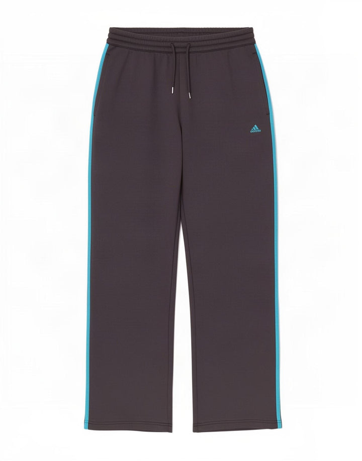 Adidas Pantalones de chándal para mujer UK 46 Grande Gris Poliéster