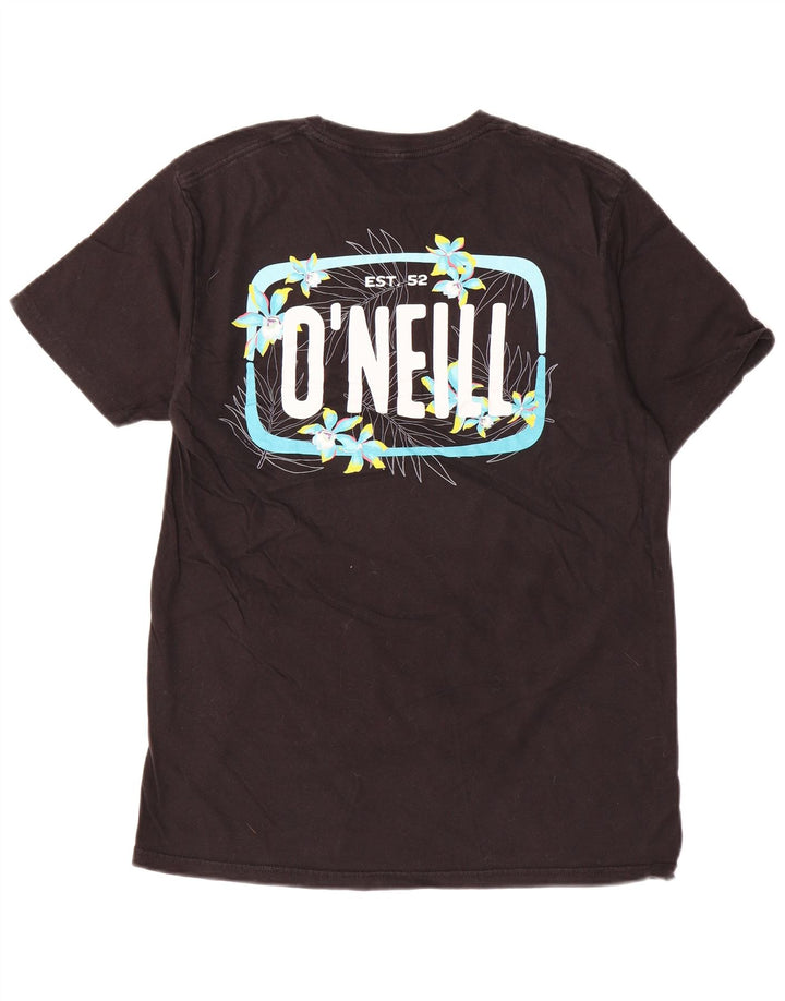 O'Neill Camiseta gráfica de ajuste moderno para hombre Top mediano de algodón negro