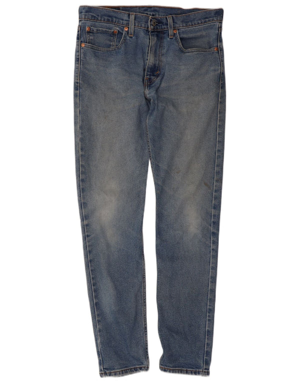 Levi's Mujer 512 Slim Tapered Jeans W31 L32 Algodón Azul
