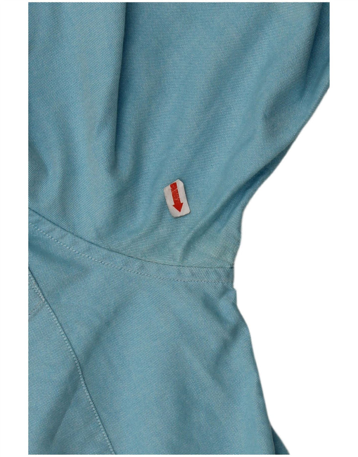 BEN SHERMAN Camisa Hombre Algodón Azul Medio