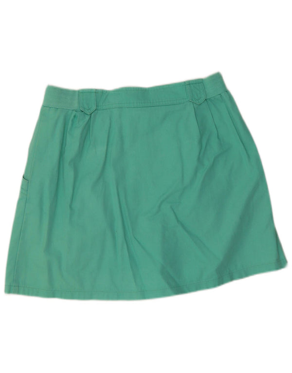 Adidas Minifalda para mujer UK 10 Small W26 Algodón verde