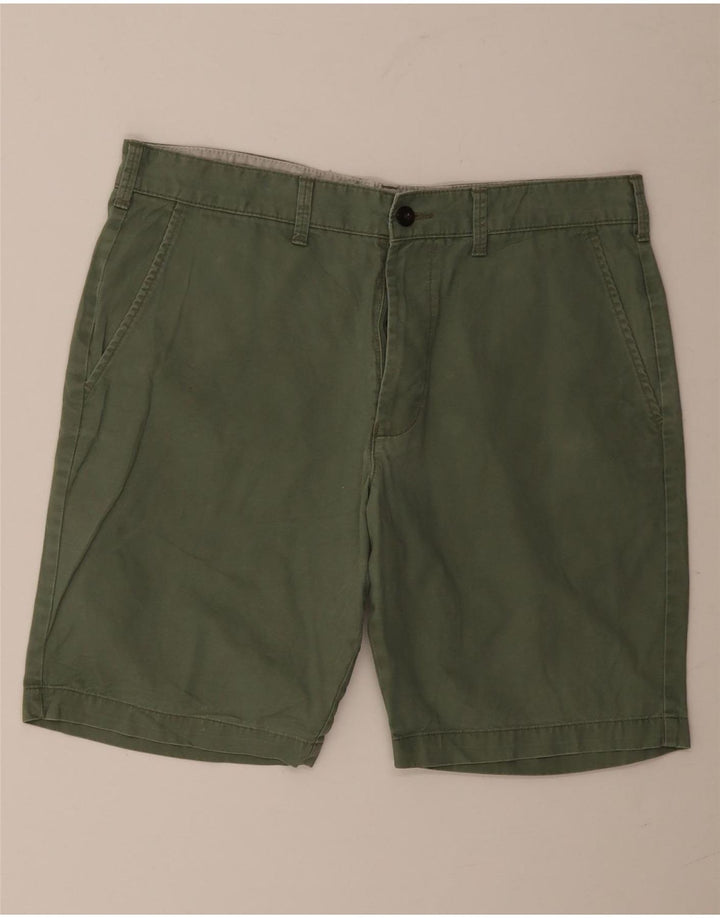 Marks & Spencer pantalones cortos chinos para hombre W34 grande verde