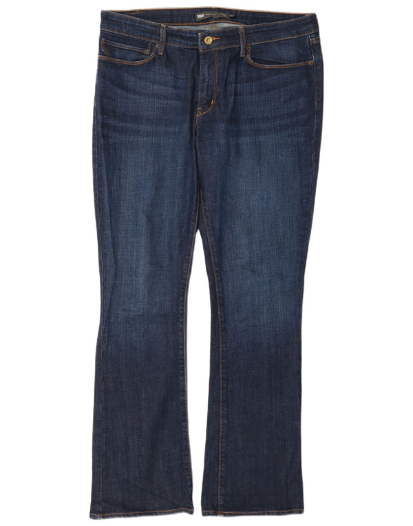 Levi's Jeans Demi Curve De Tiro Medio Para Mujer W33 L32 Algodón Azul Marino