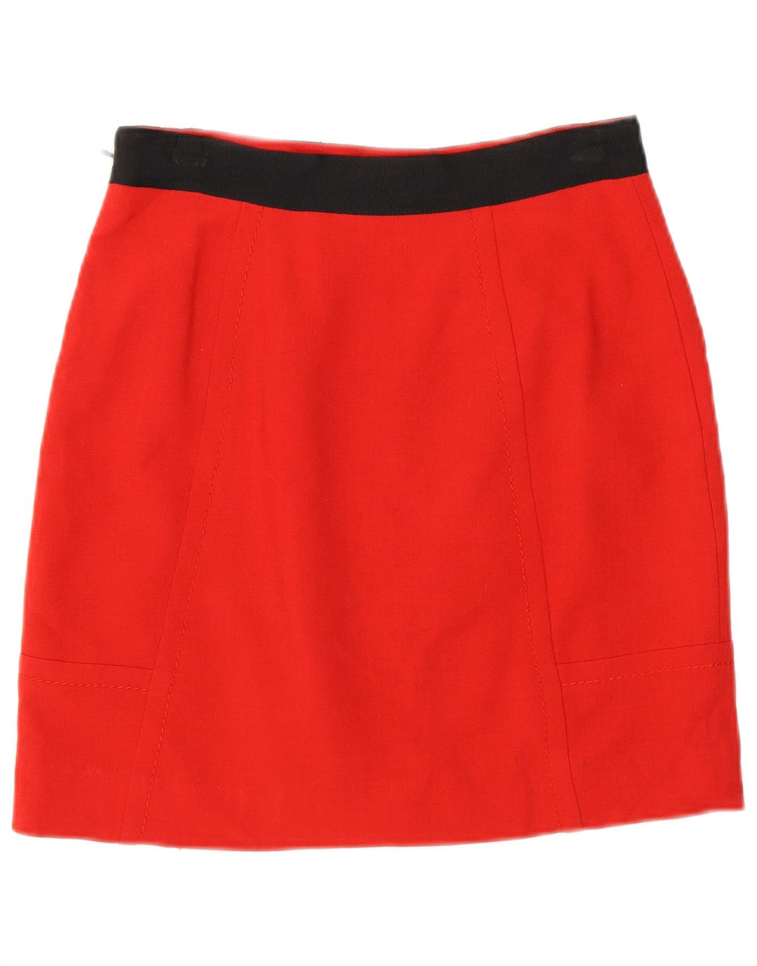 Minifalda Coast para mujer UK 8 Small W26 Rojo Colorblock Poliéster