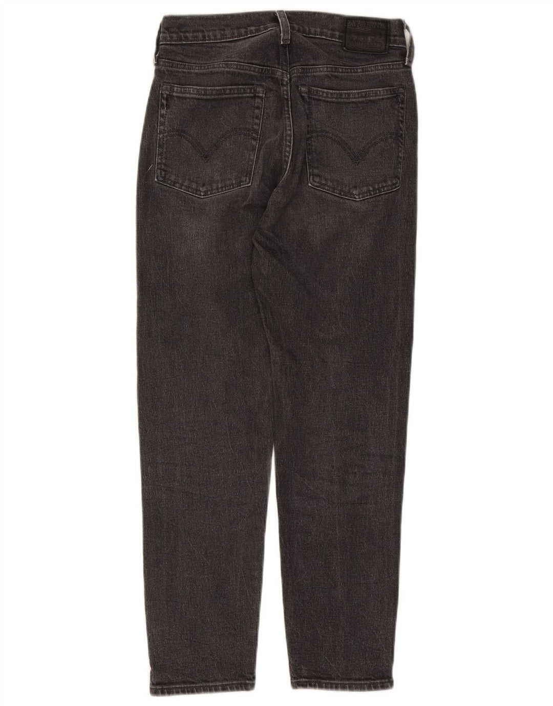 Levi's Vaqueros Tapered Para Mujer W26 L26 Algodón Negro