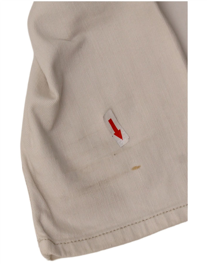 DIESEL Vaqueros Liv Slim Rectos W27 L24 Algodón Blanco Mujer