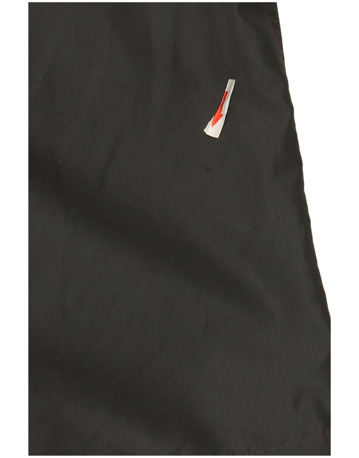 Nike Pantalones cortos deportivos con gráficos para hombre, poliéster negro mediano