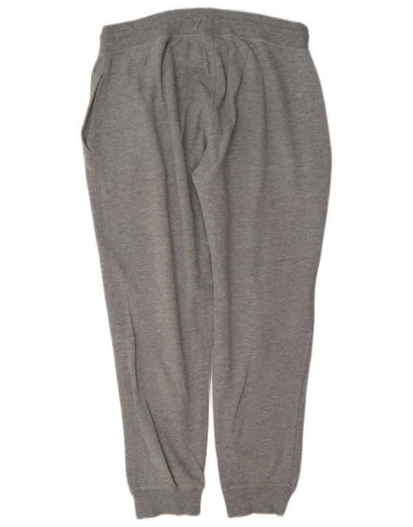 Ellesse Hombre Pantalones De Chándal Joggers Large Gris Algodón