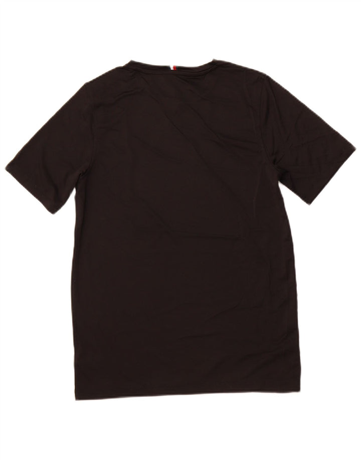 TOMMY HILFIGER Camiseta para hombre Top Small Negro Poliéster
