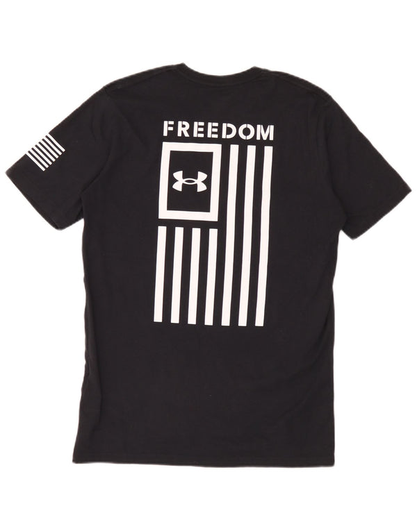 Under Armour Camiseta gráfica para hombre Top Small Black Cotton