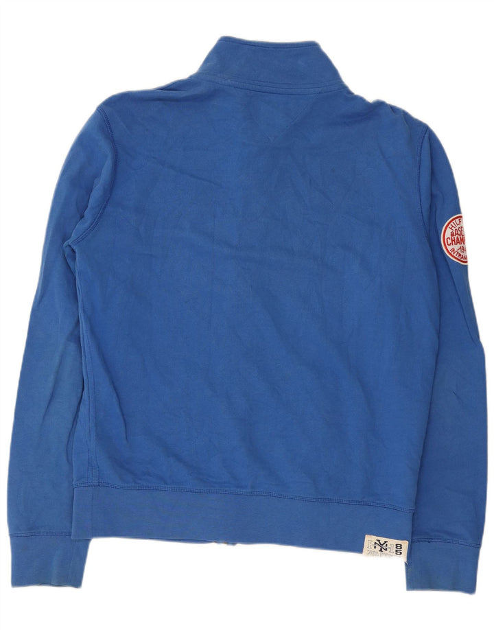Tommy Hilfiger Chaqueta superior de chándal gráfico para hombre 2XL Algodón azul