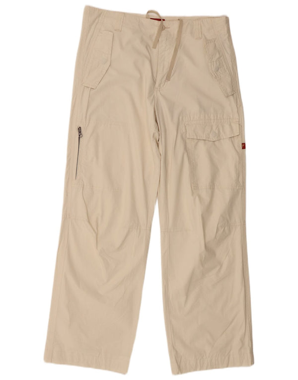 Diadora Pantalón Cargo Recto Hombre Medium W32 L29 Algodón Beige