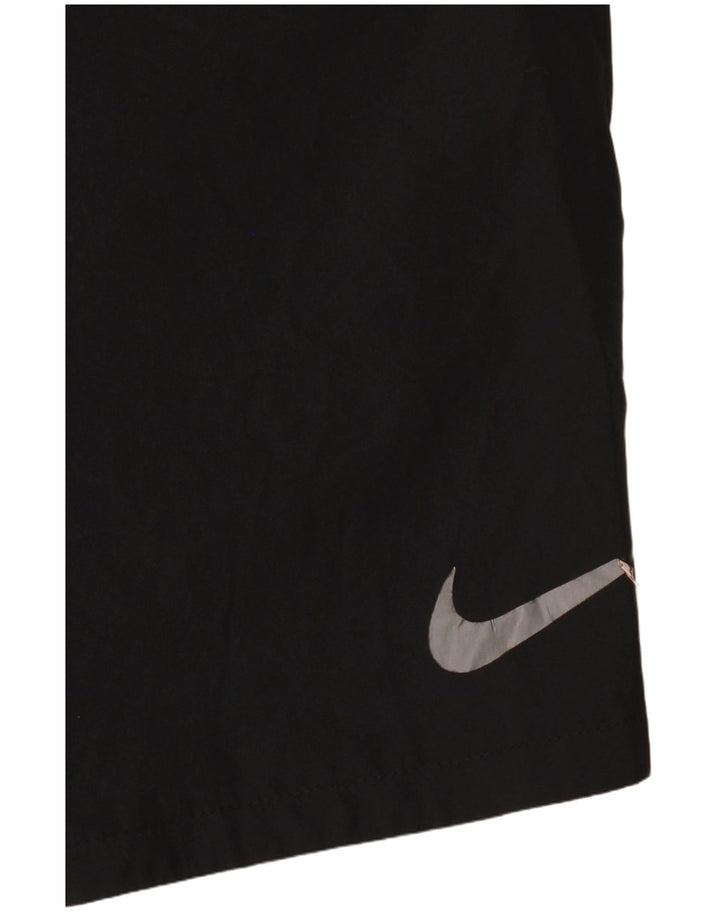 Pantalones cortos deportivos Nike Dri Fit para hombre Poliéster negro mediano