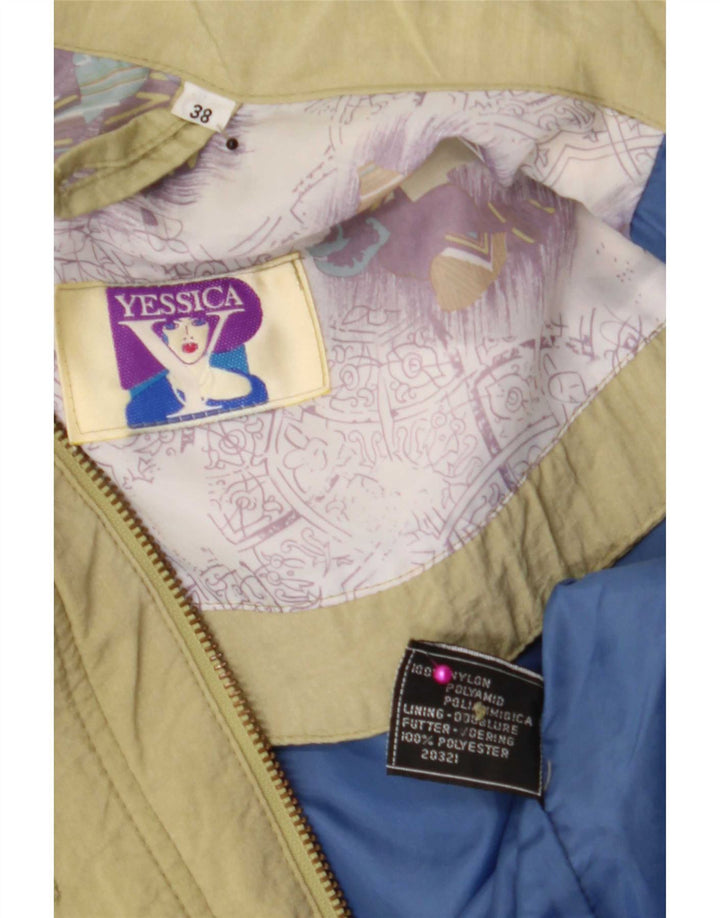 Yessica Chaqueta utilitaria extragrande para mujer EU 38 Mediano Caqui Poliamida