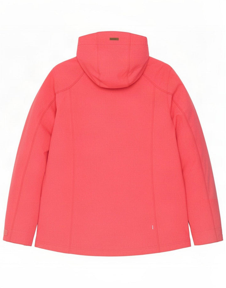 Chaqueta cortavientos con capucha Icepeak para mujer IT 44 Poliéster rosa medio