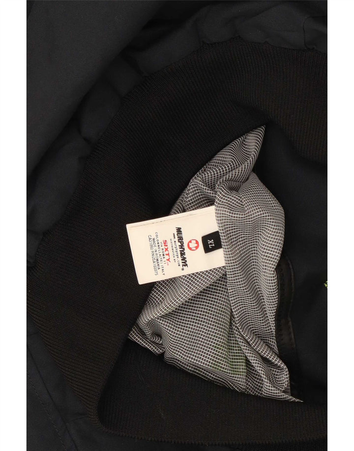 Murphy & Nye Chaqueta Bomber para Hombre UK 42 XL Algodón Azul Marino