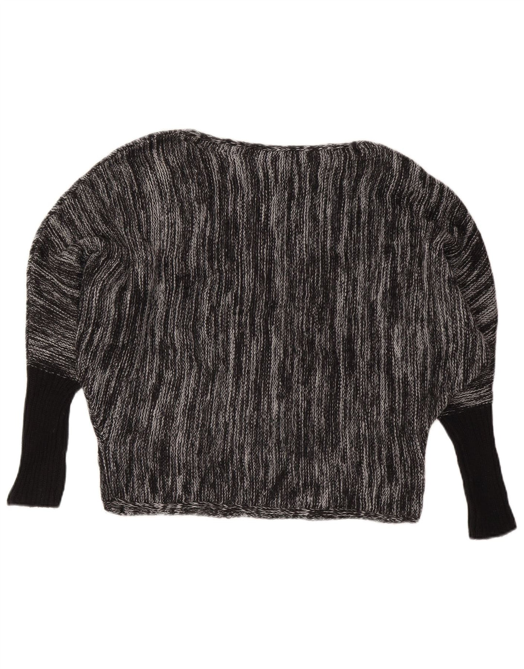 CALVIN KLEIN JEANS Jersey con cuello barco para mujer UK 6 XS Gris moteado