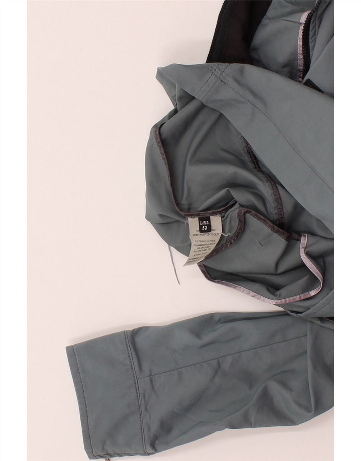 REFRIGIWEAR Mens Bomber Jacket UK 40 Large Grey Polyamide Vintage Refrigiwear and Second-Hand Refrigiwear from Messina Hembry 