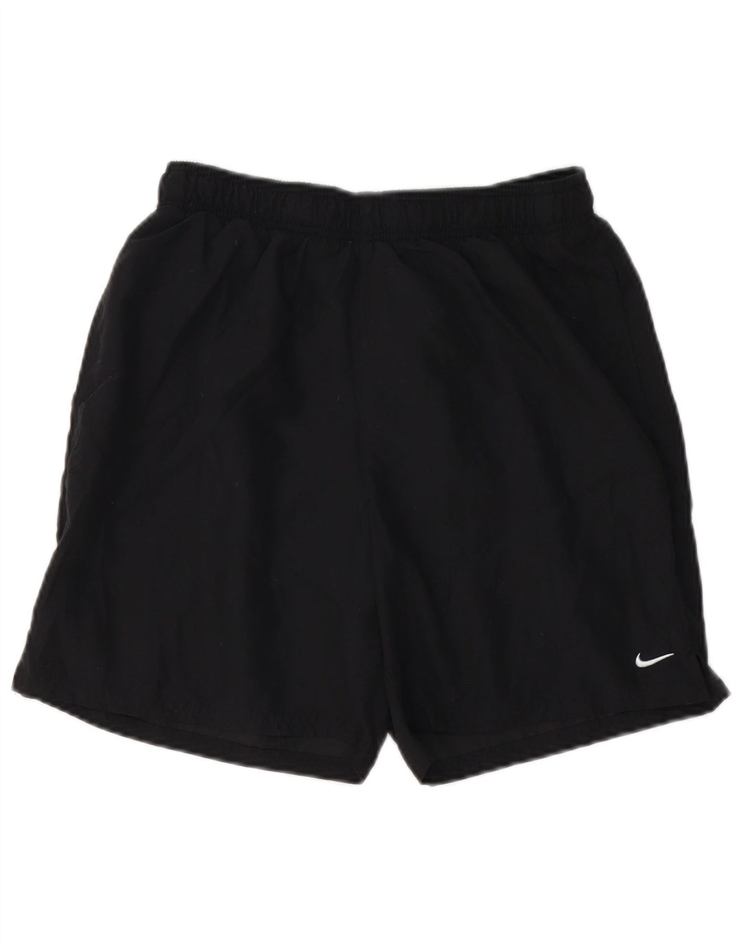 NIKE Pantalones cortos deportivos para mujer UK 40 Mediano Negro Poliéster