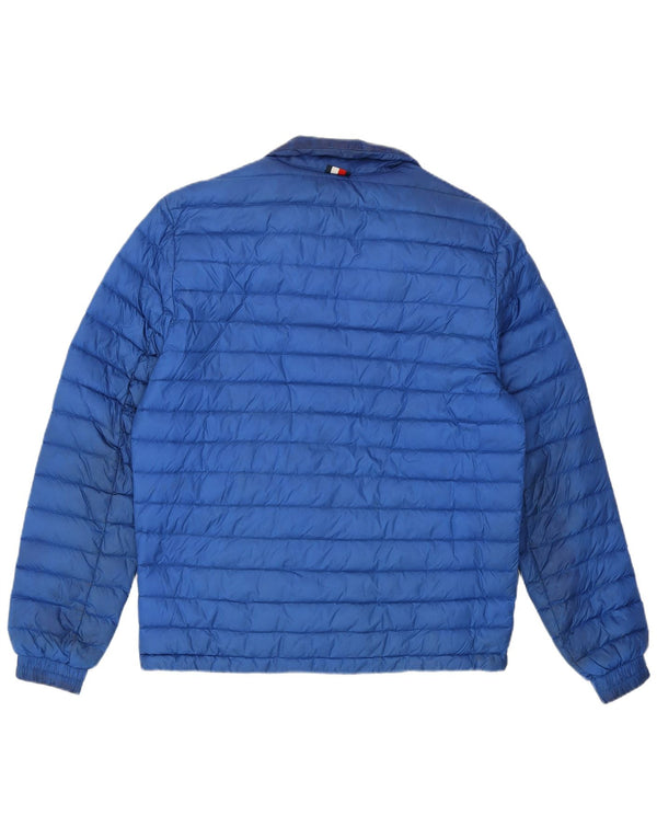 Tommy Hilfiger Chaqueta acolchada para hombre UK 36 Small Azul Poliamida