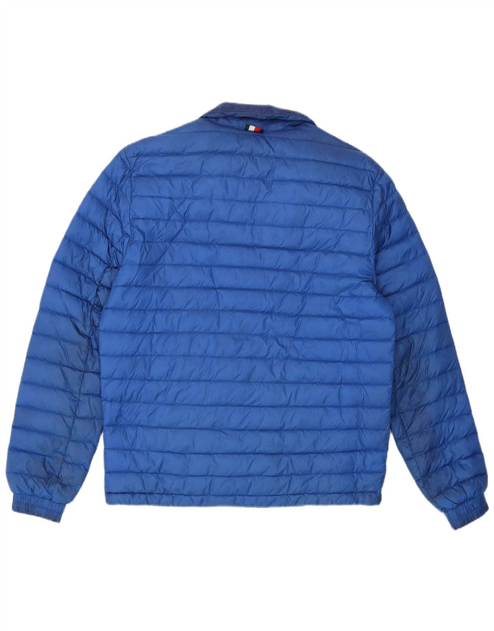 Tommy Hilfiger Chaqueta acolchada para hombre UK 36 Small Azul Poliamida