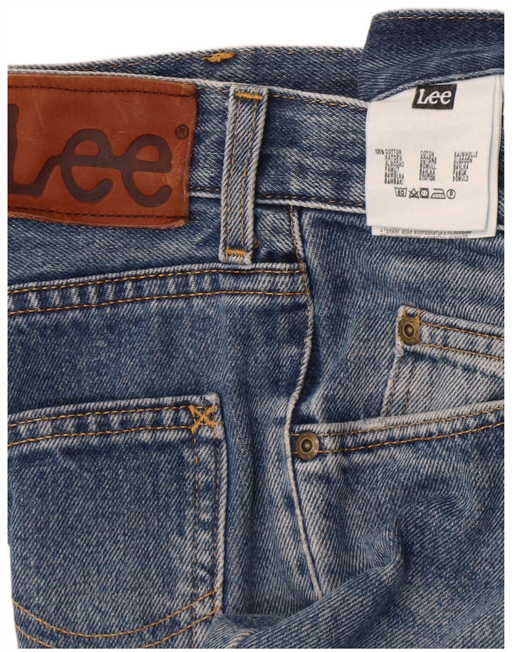 Lee Vaqueros Rectos Brooklyn Para Hombre W34 L32 Algodón Azul